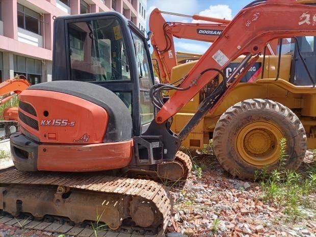 Kubota KX 155 小型挖土機/掘鑿機<7t(小型挖掘機)