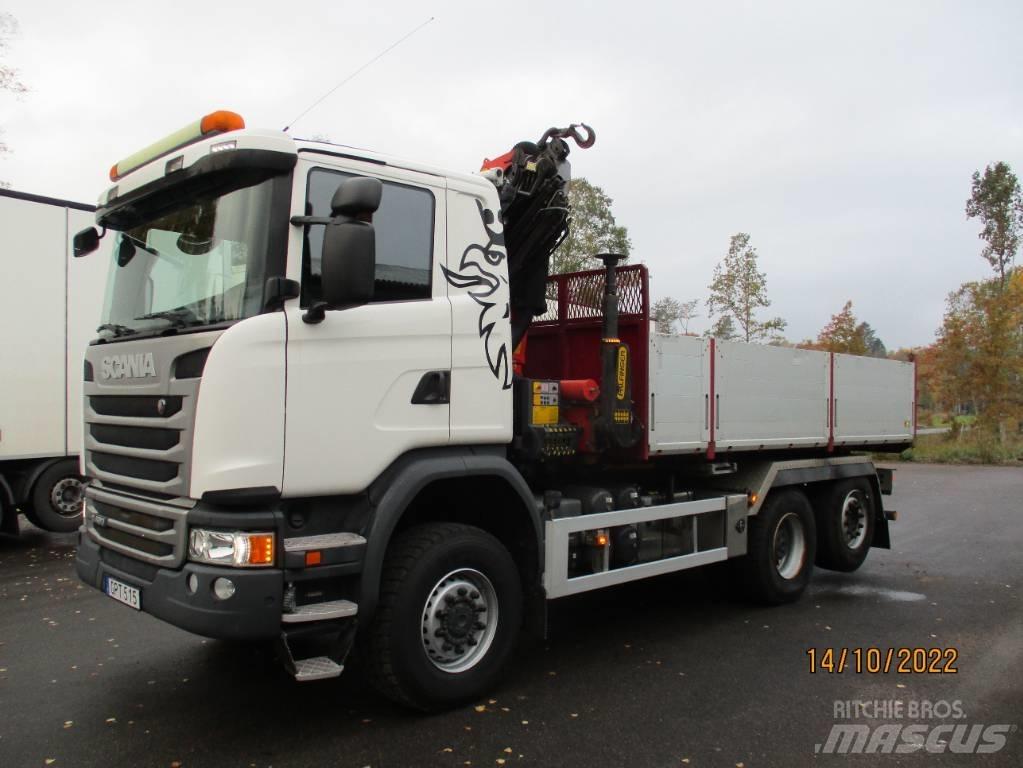 Scania G490cb6x4*4 起重機卡車