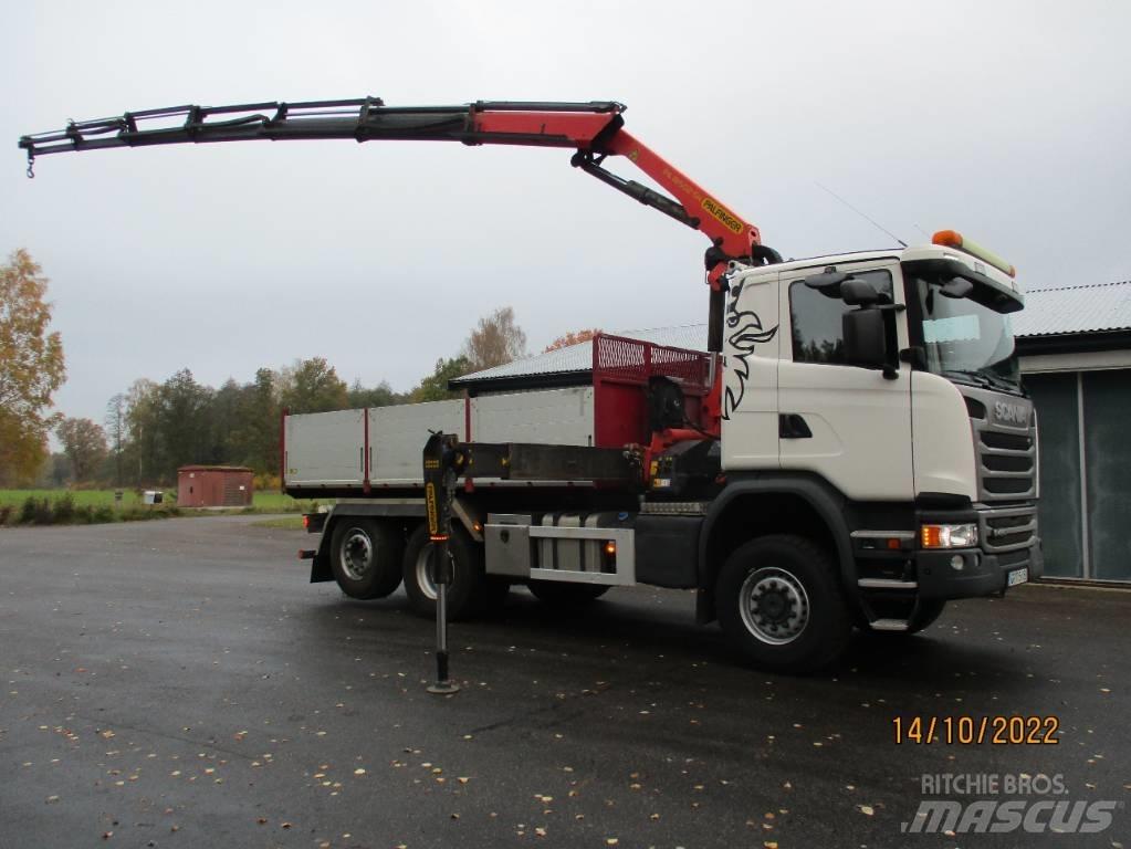 Scania G490cb6x4*4 起重機卡車