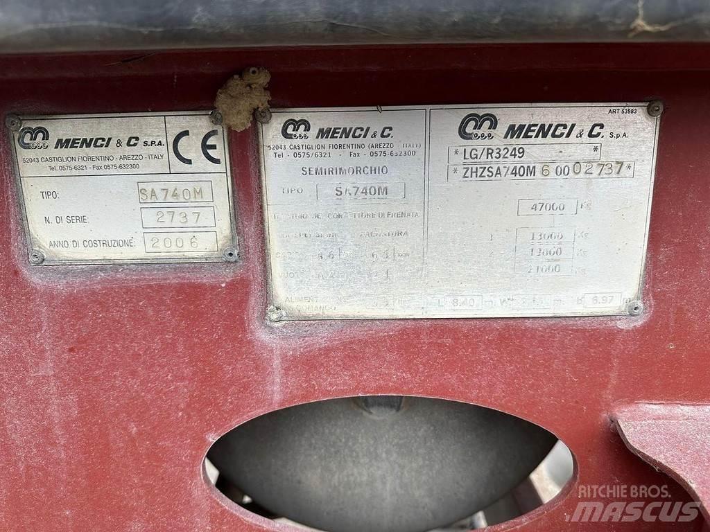 Menci SA 740 傾卸式半拖車