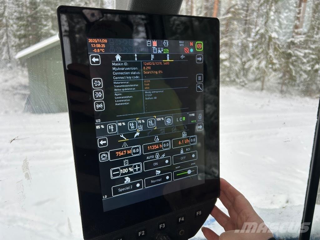 Huddig 1260 D City 反鏟裝載機