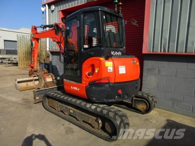 Kubota U 48-4 小型挖土機/掘鑿機<7t(小型挖掘機)