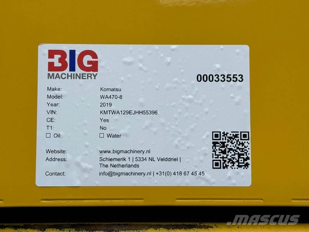 Komatsu WA470-8 輪胎式裝載機