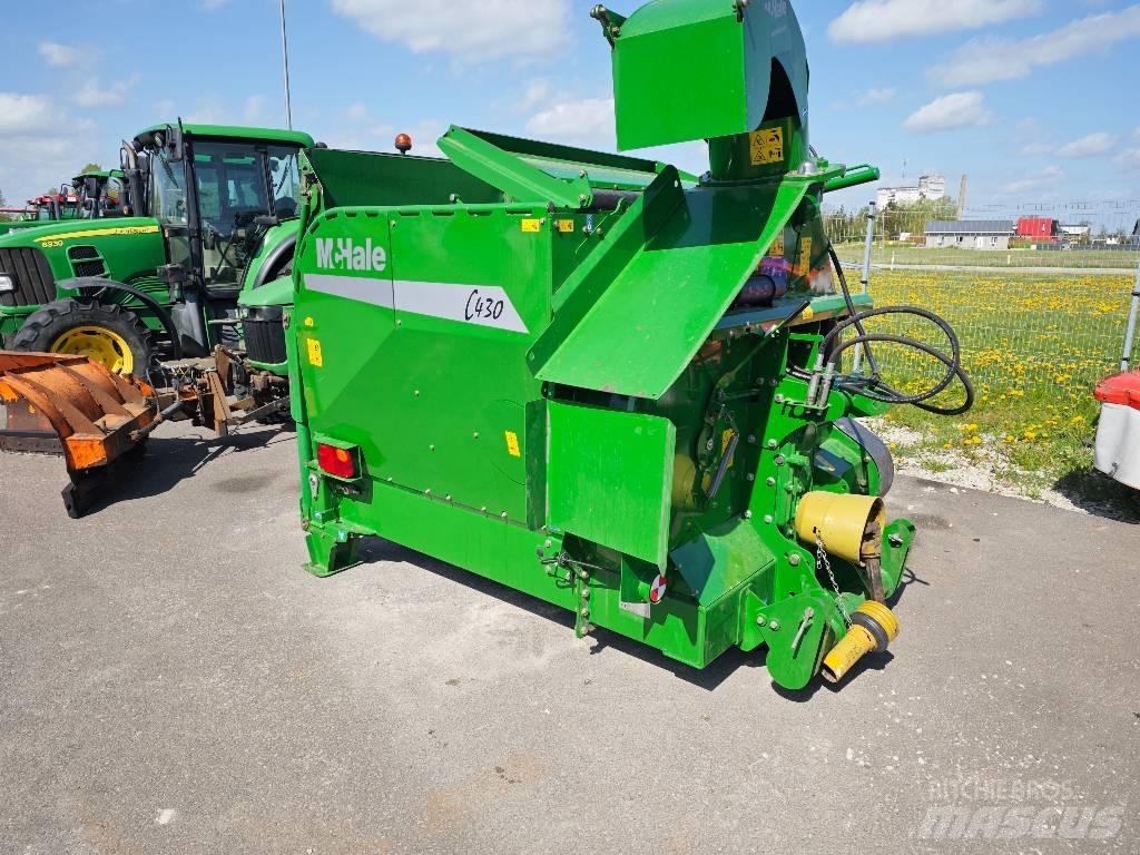 McHale C 430 草捆撕碎機、切割機、拆袋機