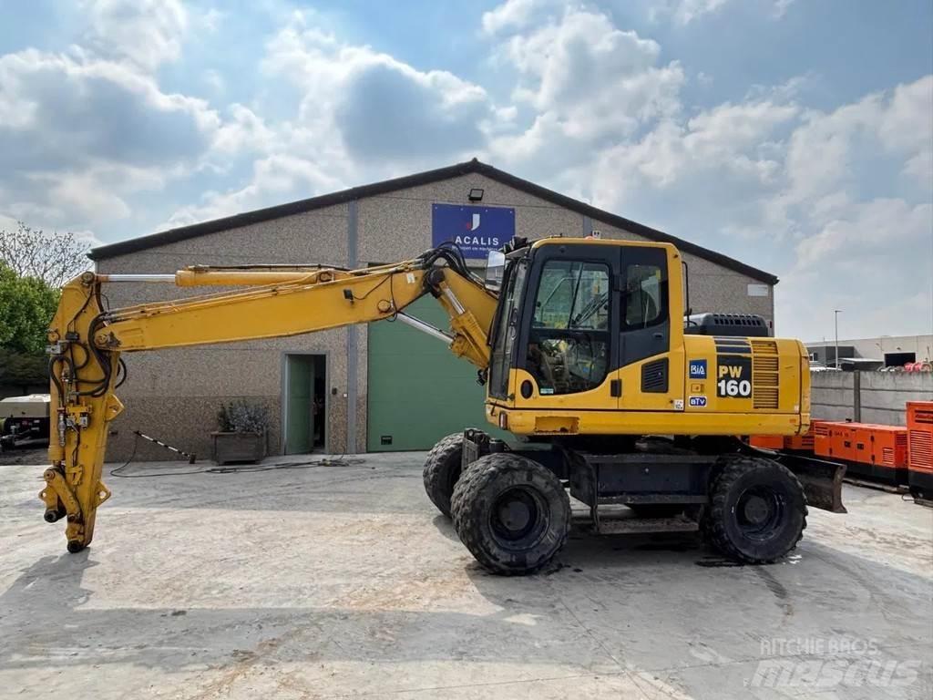 Komatsu PW160-8 旋轉式挖土機/掘鑿機/挖掘機