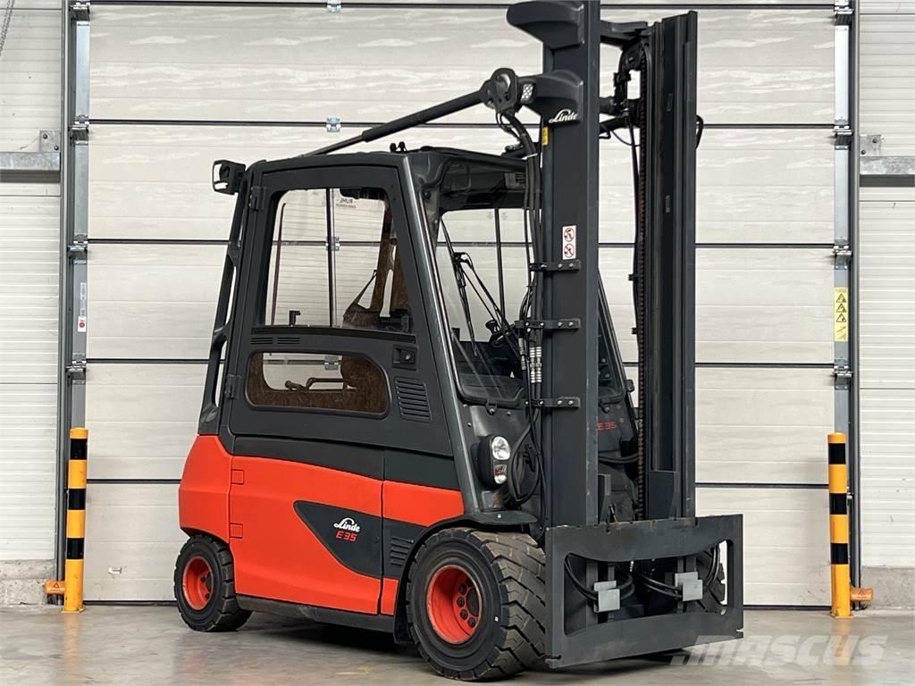 Linde E35L-01 電動堆高機