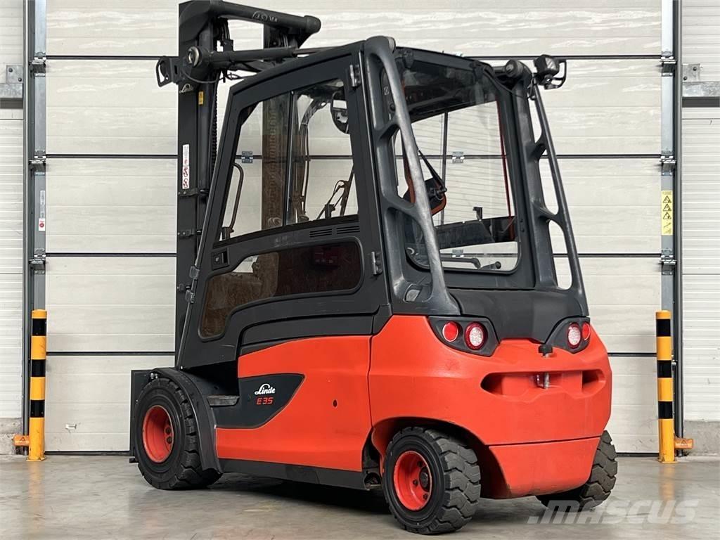 Linde E35L-01 電動堆高機