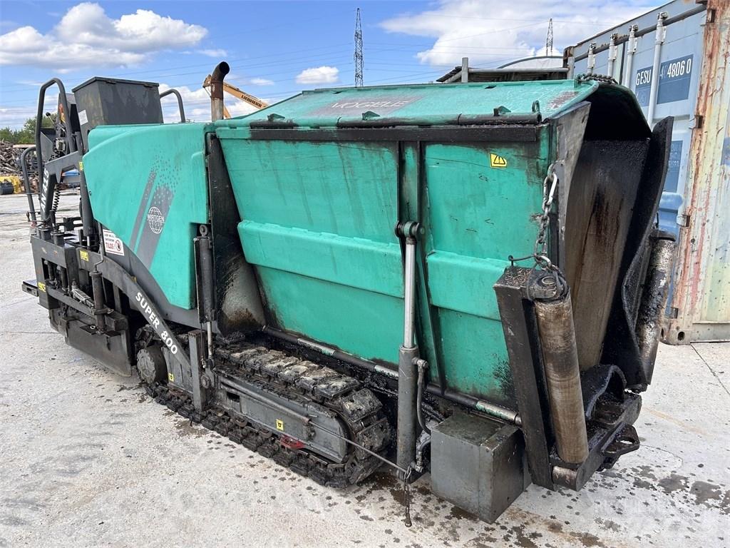 Vögele S800 瀝青攤舖機/鋪路機