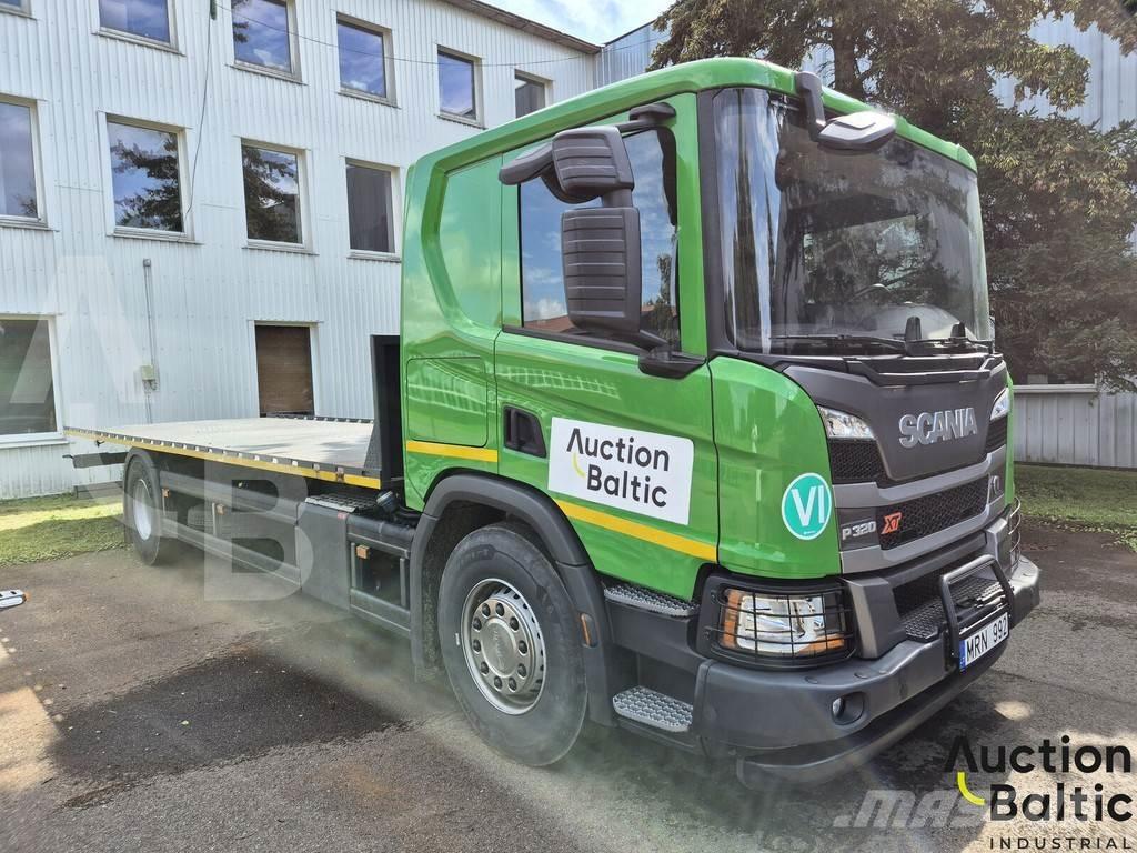 Scania P 320 平板式/側卸式卡車