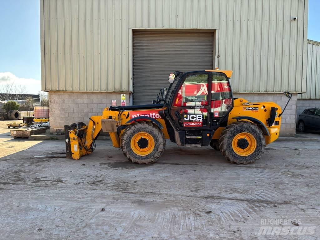 JCB 540-140 Hi Vis 伸縮臂操作車