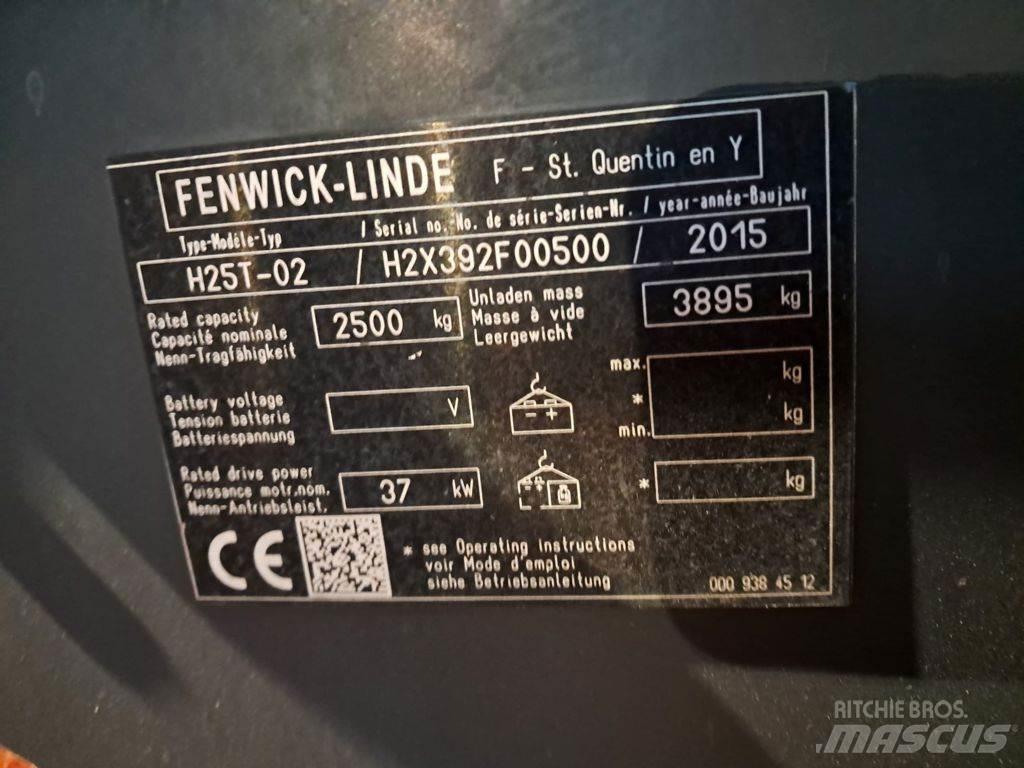 Linde H25T-02 液化石油氣LPG卡車