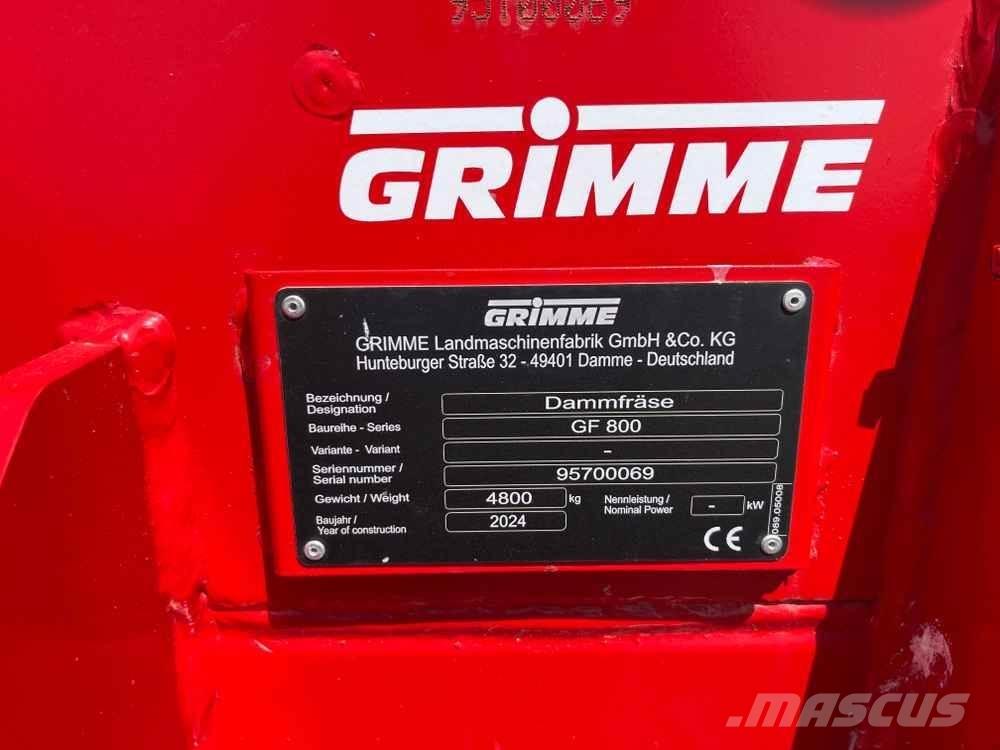 Grimme GF 800 馬鈴薯設備 - 其他