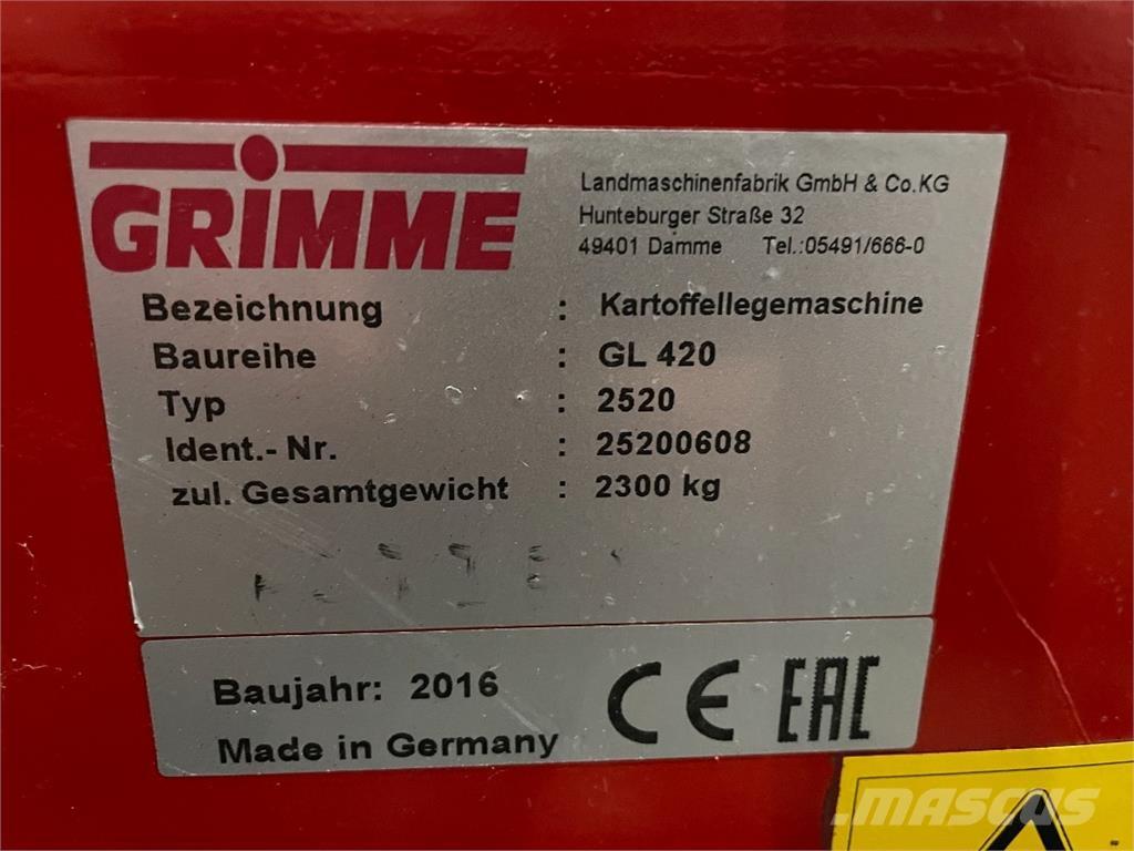 Grimme GL 420 其他農業機械