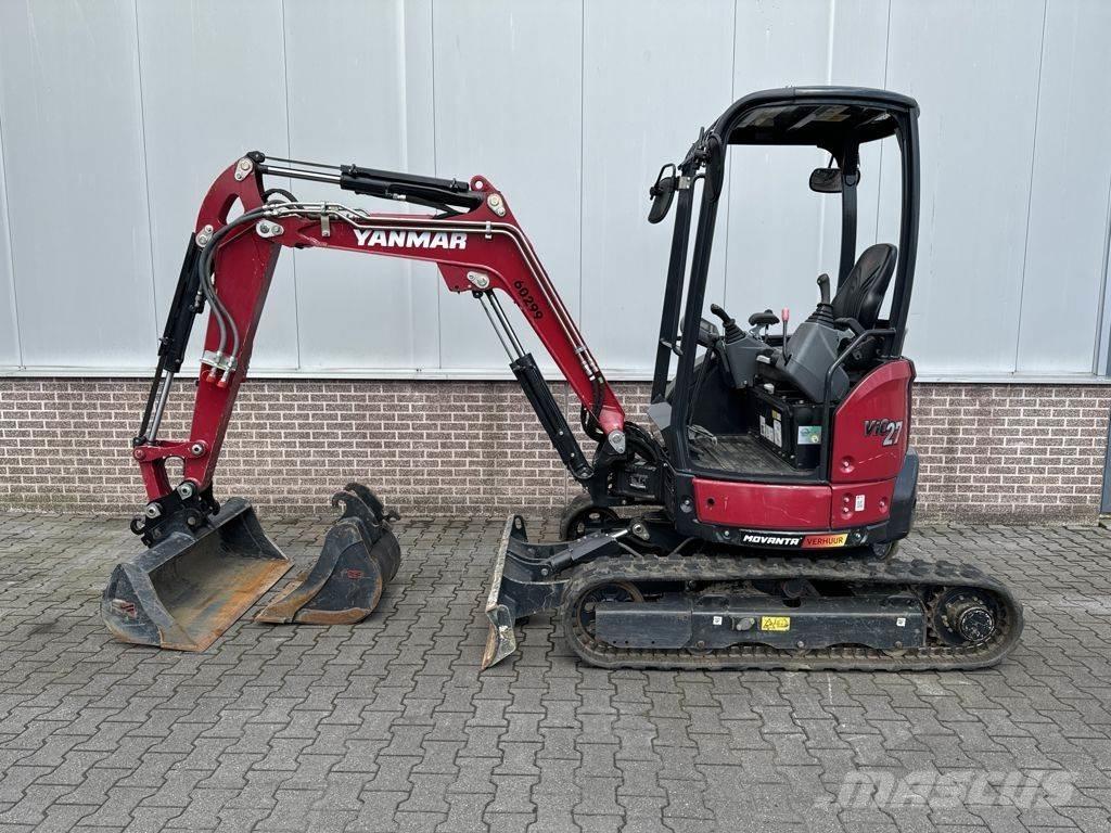 Yanmar VIO27 小型挖土機/掘鑿機<7t(小型挖掘機)