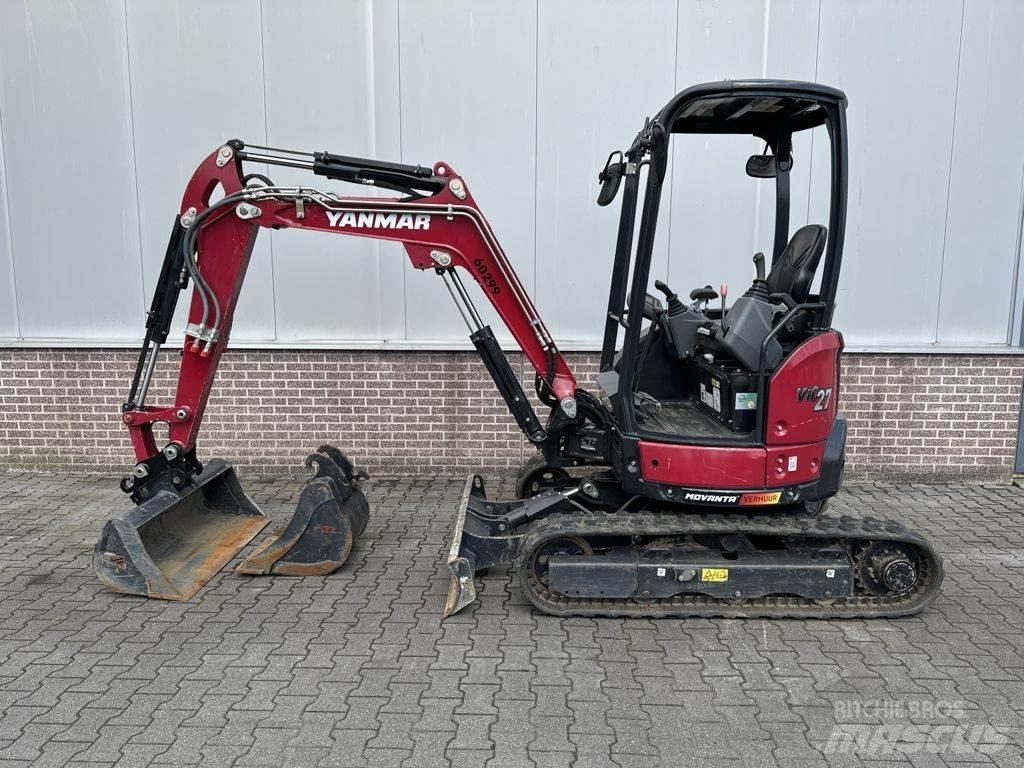 Yanmar VIO27 小型挖土機/掘鑿機<7t(小型挖掘機)