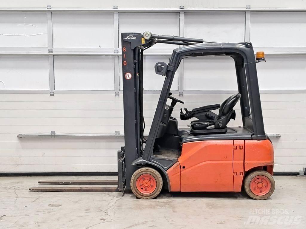 Linde E16P-01 電動堆高機