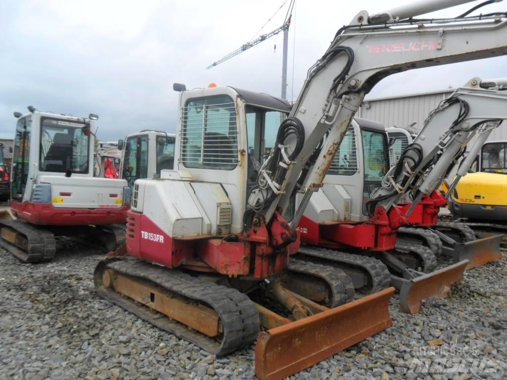 Takeuchi TB153FR 小型挖土機/掘鑿機<7t(小型挖掘機)