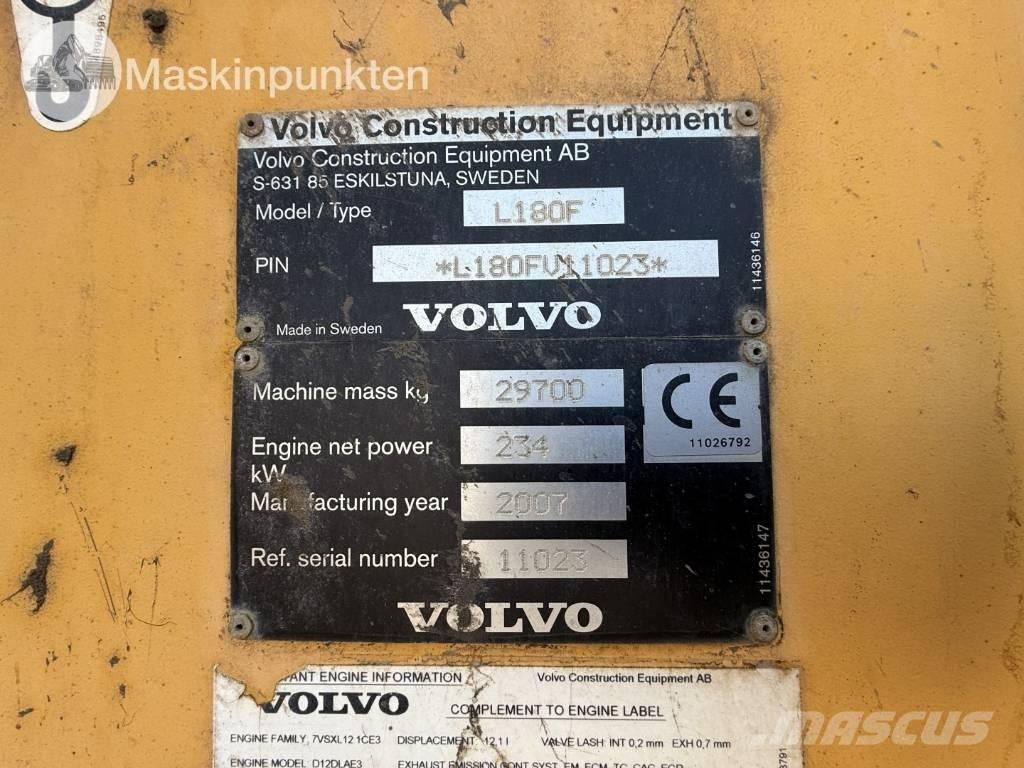 Volvo L 180 F 輪胎式裝載機