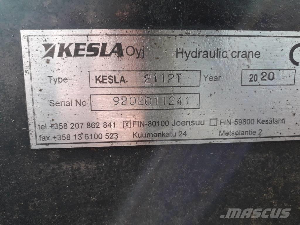 Kesla 2112T 木材起重機
