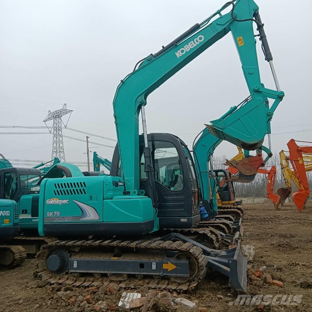 Kobelco SK75-8 中型挖土機/掘鑿機/挖掘機 7t-12t