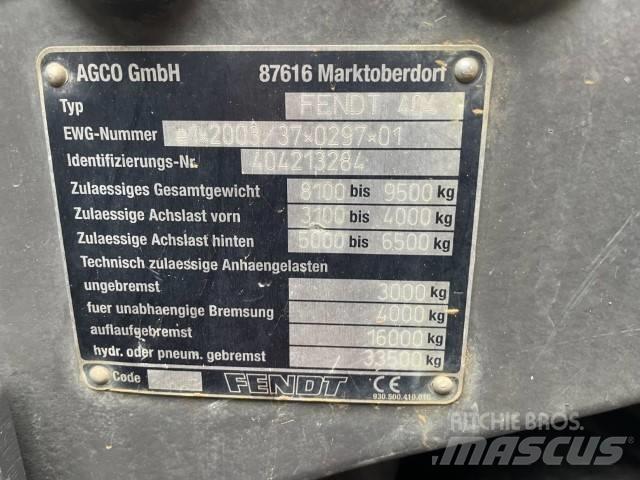 Fendt 415 Vario TMS 曳引機