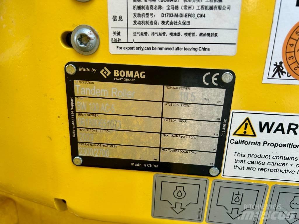Bomag BW 100 AC-5 雙輪滾壓機