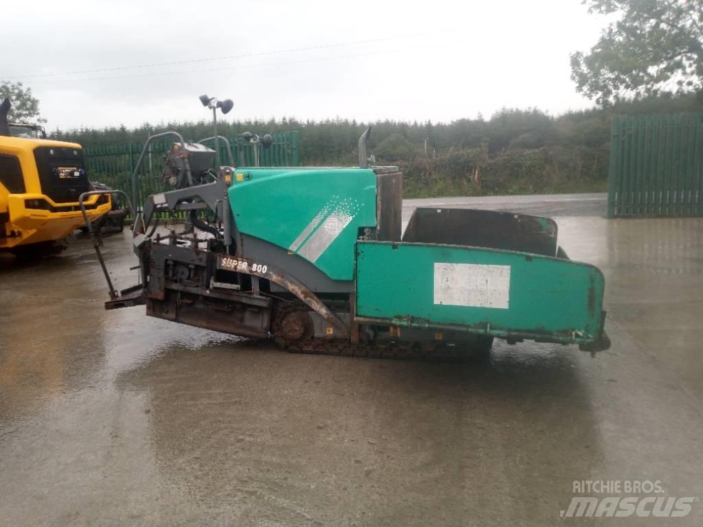 Vögele S800 瀝青攤舖機/鋪路機