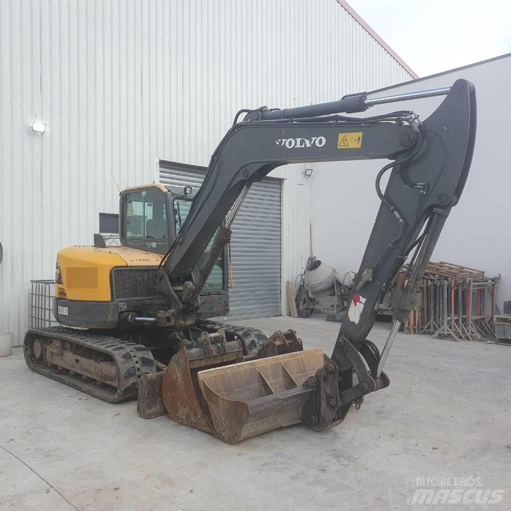 Volvo ECR 88 D 中型挖土機/掘鑿機/挖掘機 7t-12t