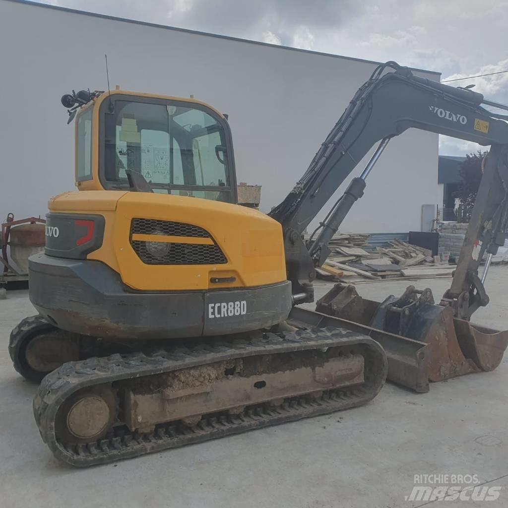 Volvo ECR 88 D 中型挖土機/掘鑿機/挖掘機 7t-12t