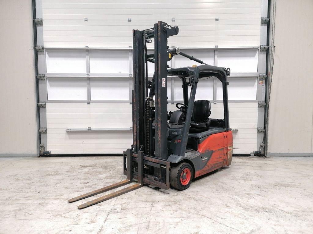 Linde E16L-02 電動堆高機