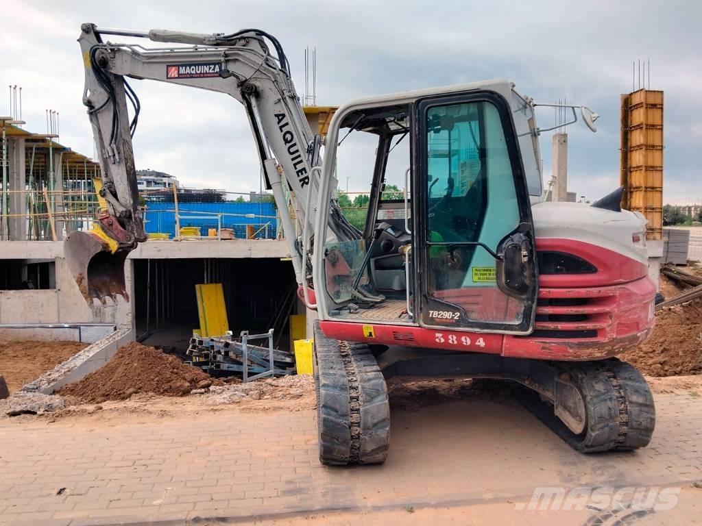 Takeuchi TB290 小型挖土機/掘鑿機<7t(小型挖掘機)