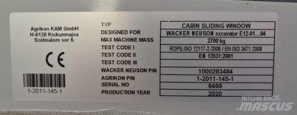 Wacker Neuson ET 其他組件
