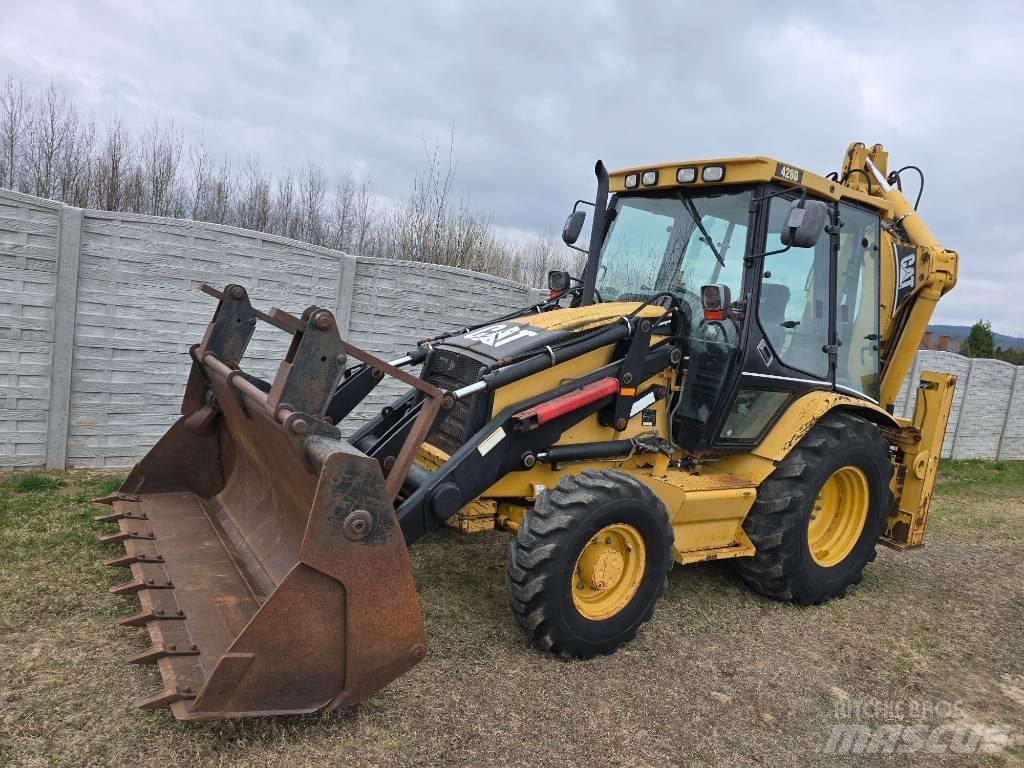 CAT 428 D 反鏟裝載機