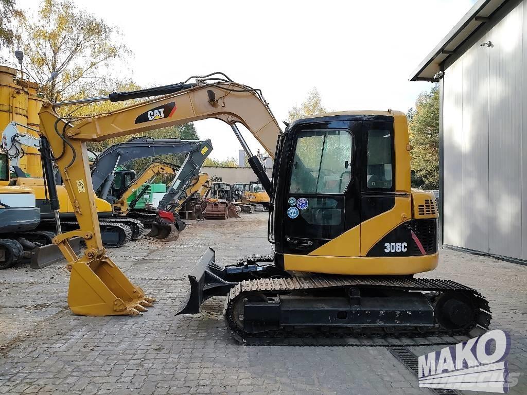 CAT 308 C 中型挖土機/掘鑿機/挖掘機 7t-12t
