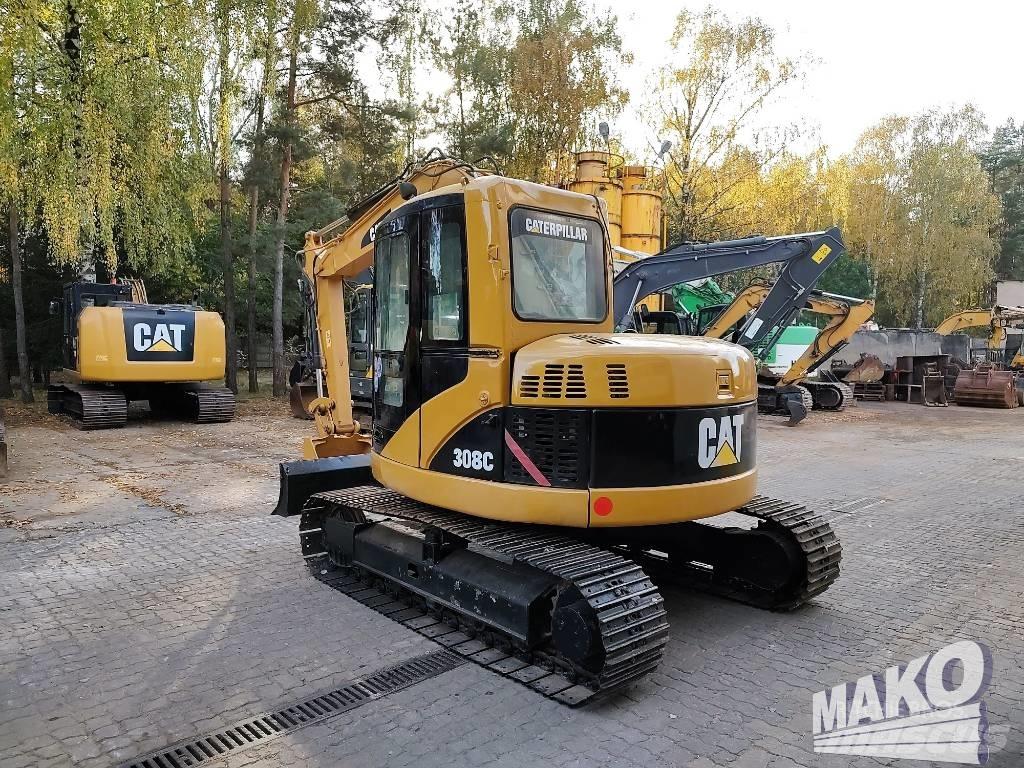 CAT 308 C 中型挖土機/掘鑿機/挖掘機 7t-12t