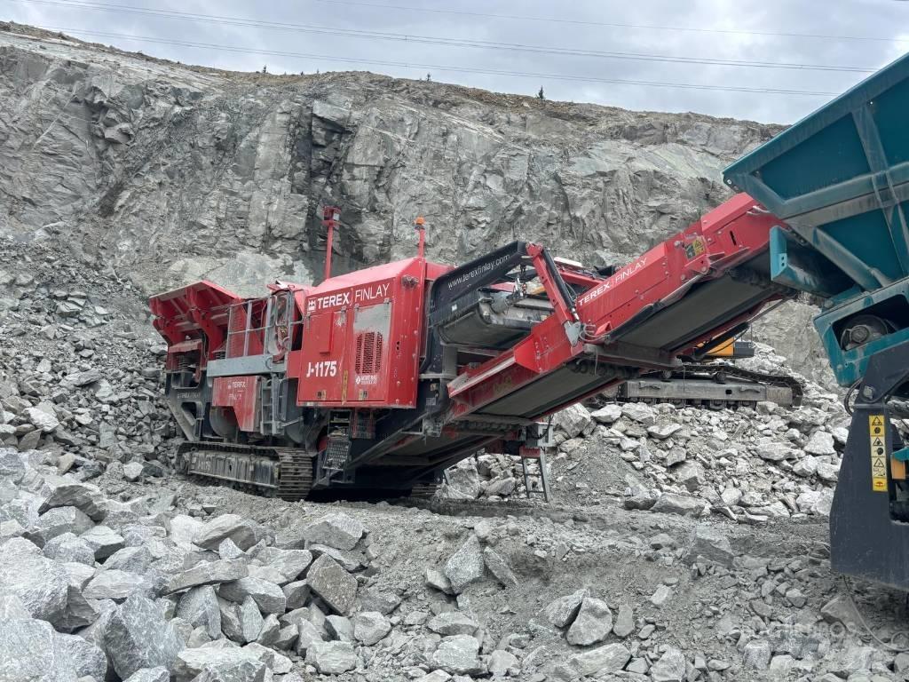 Terex Finlay J1175 移動式壓碎機