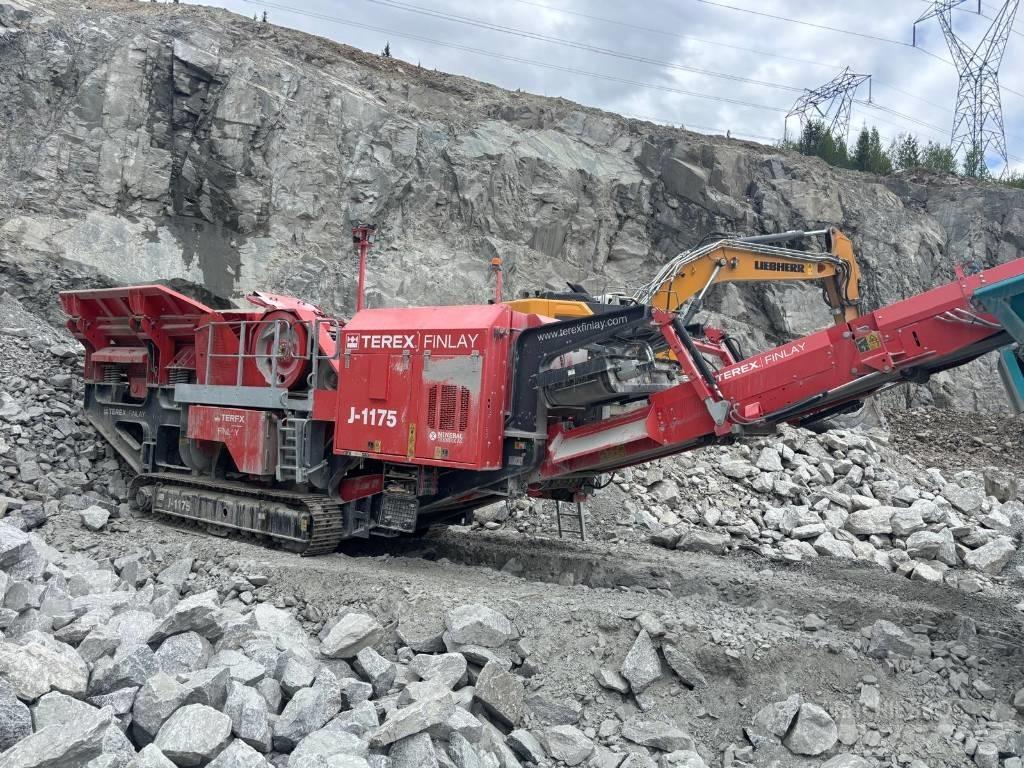 Terex Finlay J1175 移動式壓碎機