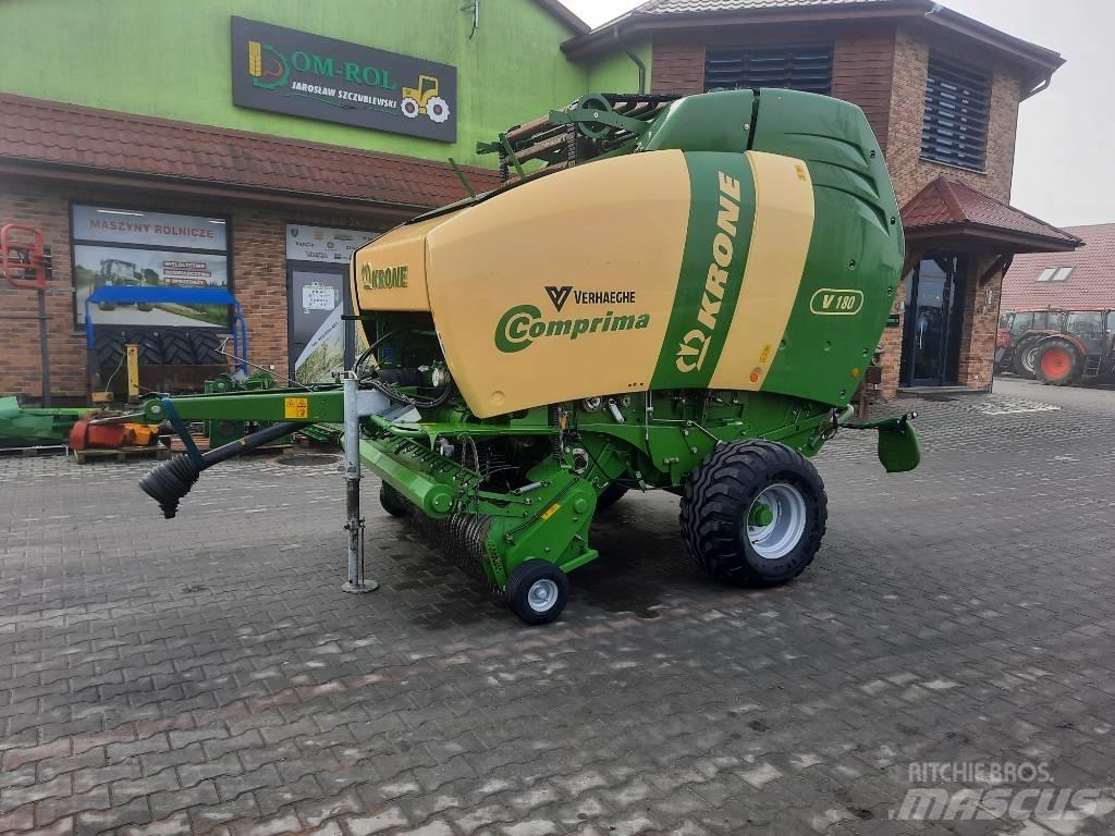 Crone Comprima V 180 圓型牧草打包機