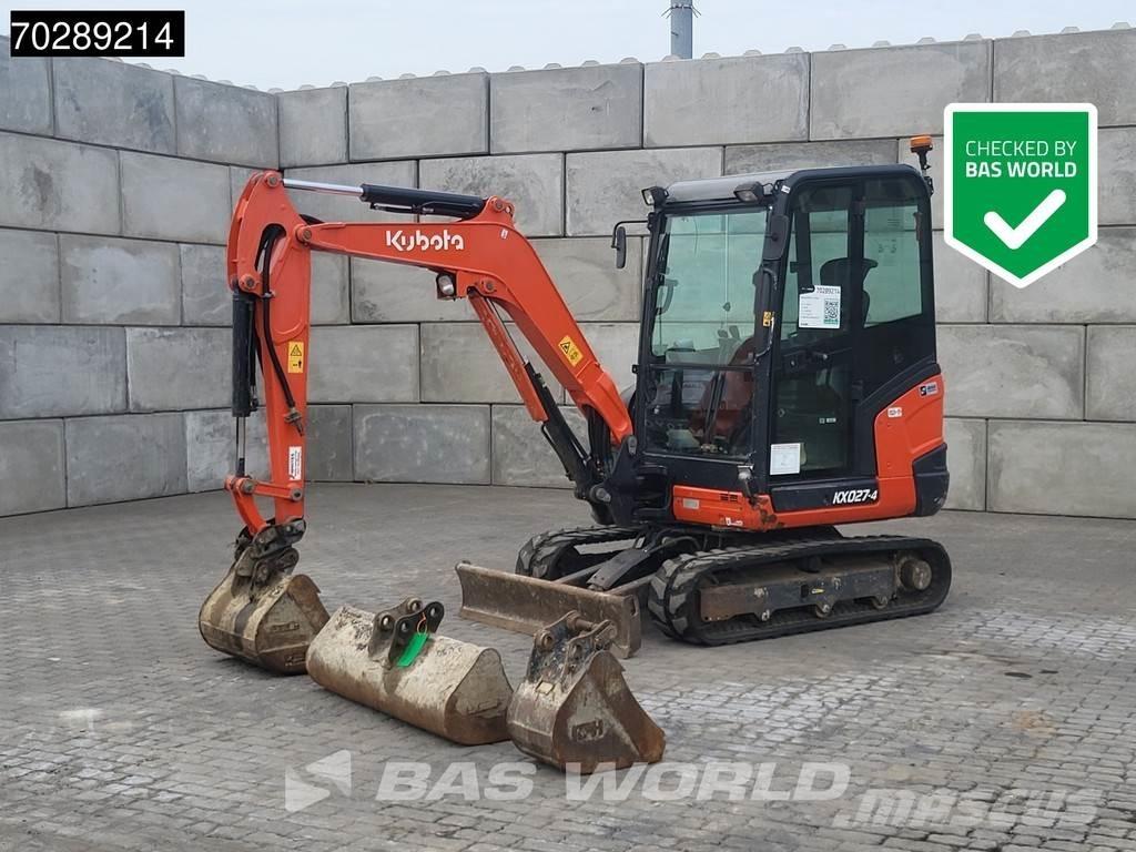 Kubota KX027-4 小型挖土機/掘鑿機<7t(小型挖掘機)