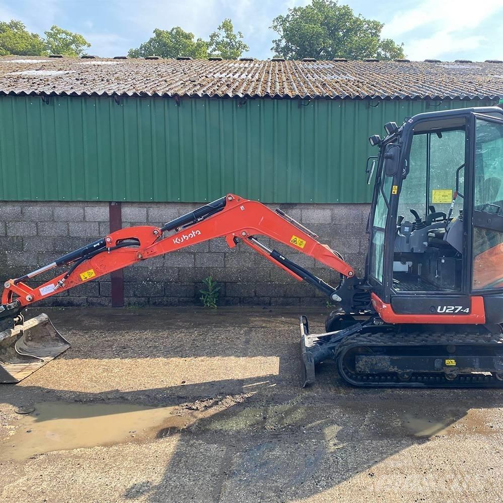 Kubota U 27-4 小型挖土機/掘鑿機<7t(小型挖掘機)