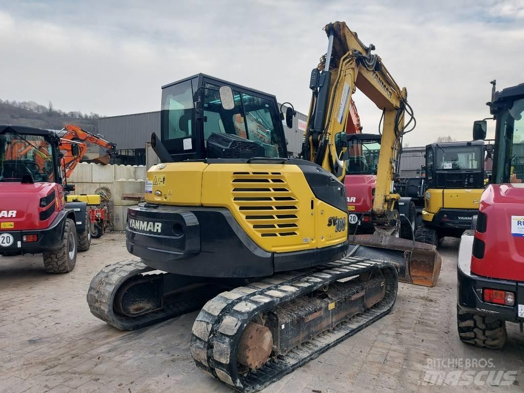 Yanmar SV 100 中型挖土機/掘鑿機/挖掘機 7t-12t
