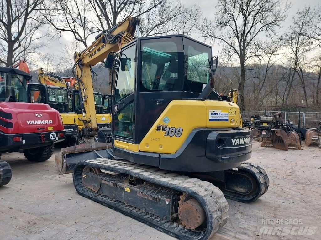 Yanmar SV 100 中型挖土機/掘鑿機/挖掘機 7t-12t
