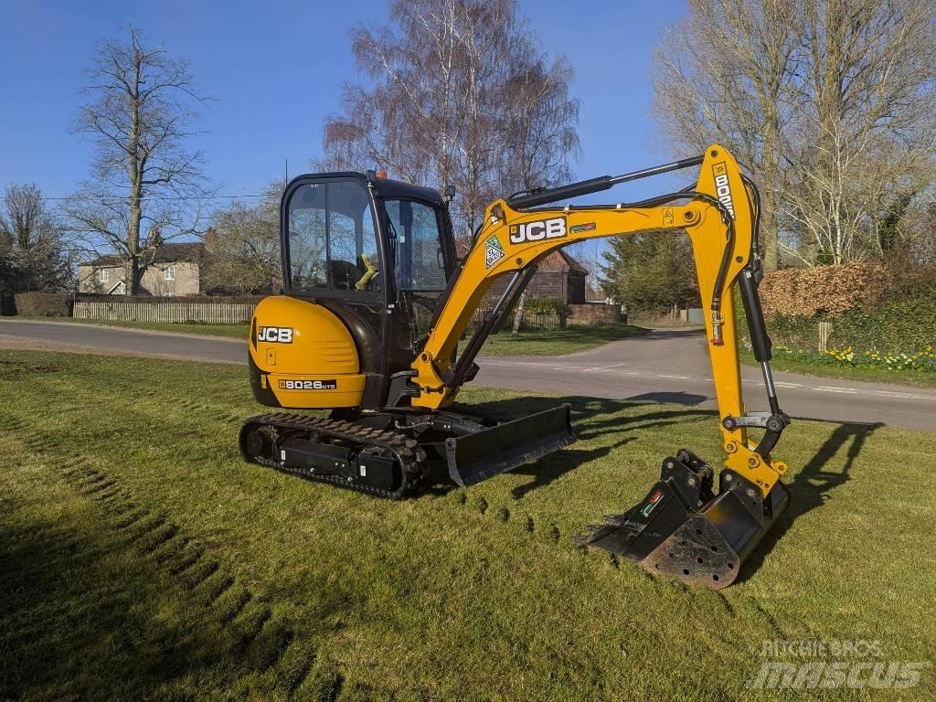 JCB 8026 CTS 小型挖土機/掘鑿機<7t(小型挖掘機)