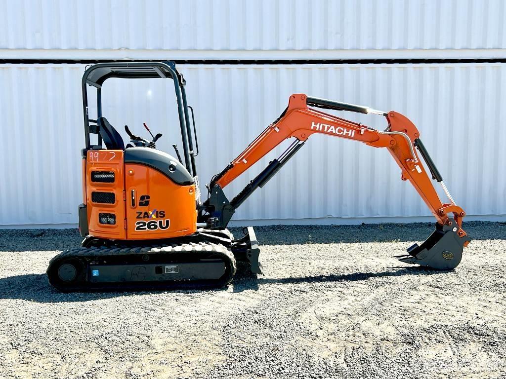 Hitachi ZX26U-5N 小型挖土機/掘鑿機<7t(小型挖掘機)