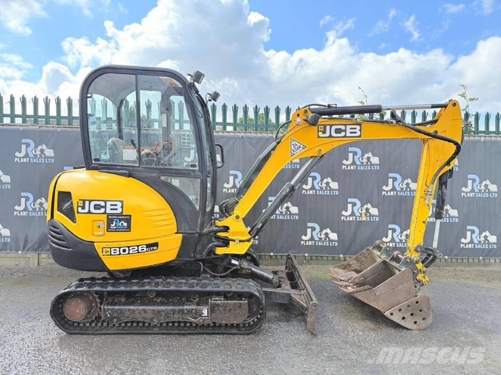 JCB 8026 CTS 小型挖土機/掘鑿機<7t(小型挖掘機)
