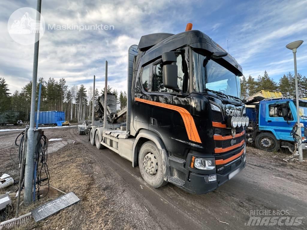 Scania R 650 Ekipage 木材貨車