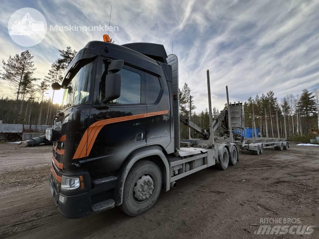 Scania R 650 Ekipage 木材貨車