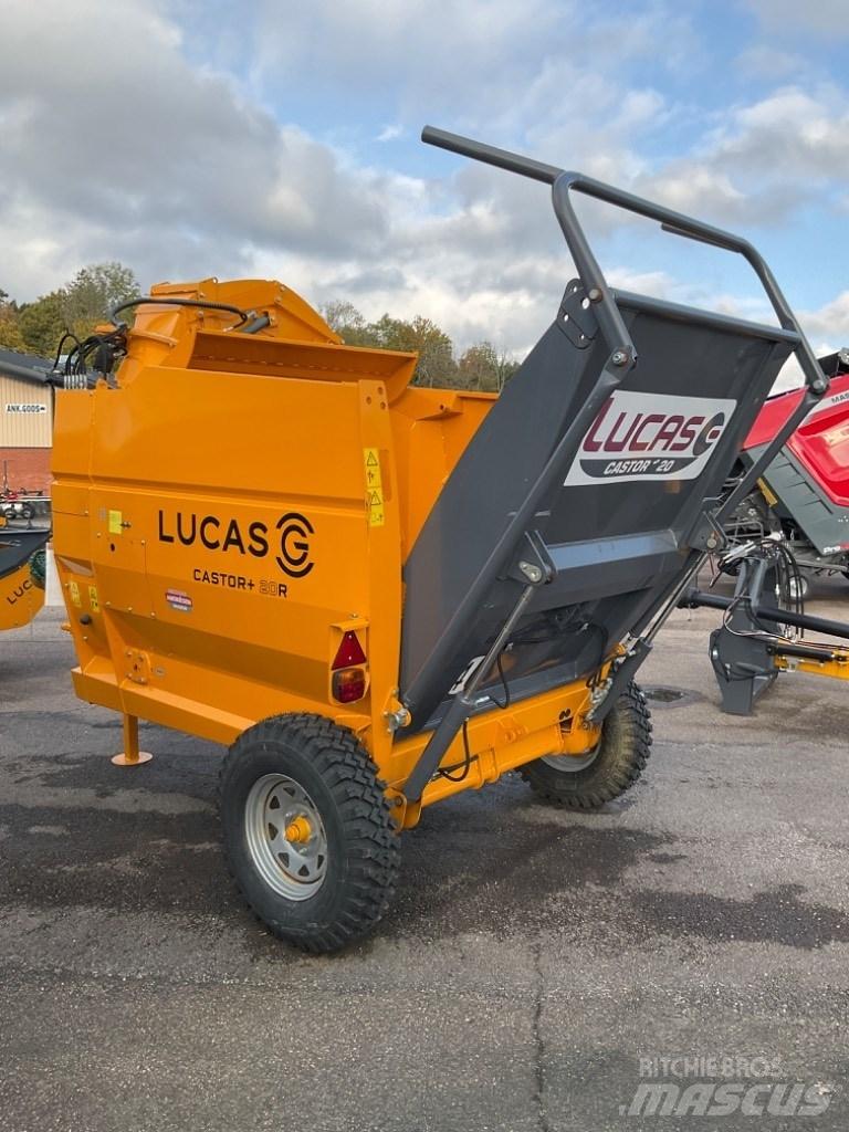 Lucas Castor 20 R 草捆撕碎機、切割機、拆袋機
