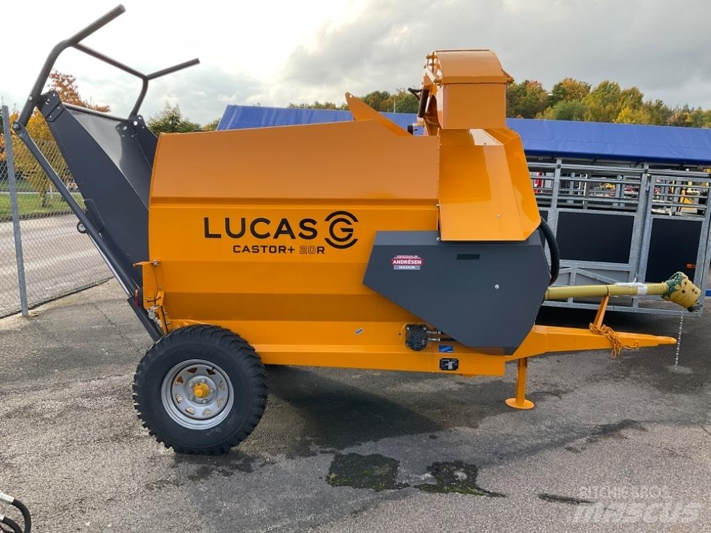 Lucas Castor 20 R 草捆撕碎機、切割機、拆袋機