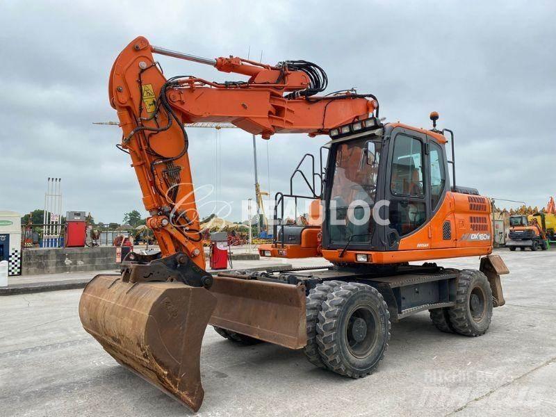 Doosan DX160W 旋轉式挖土機/掘鑿機/挖掘機